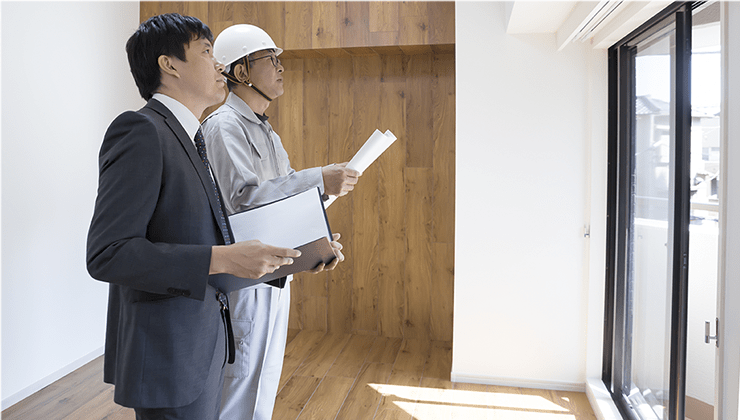 建築時から5年ごと・60年目までの無料定期診断制度
